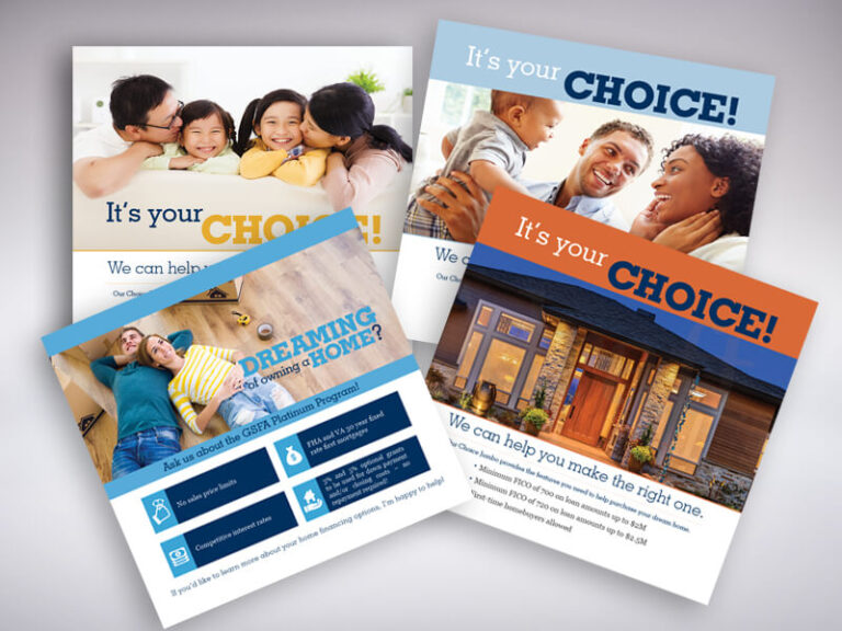Guild Mortgage Choice Postcards