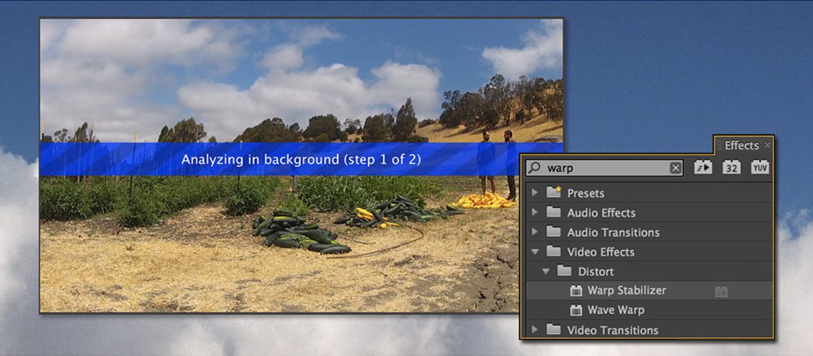 Video Editing In-Sites- Working With Image Stabilization